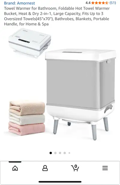 New Amornest Towel Warmer, View more
