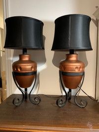 Table lamp vintage set