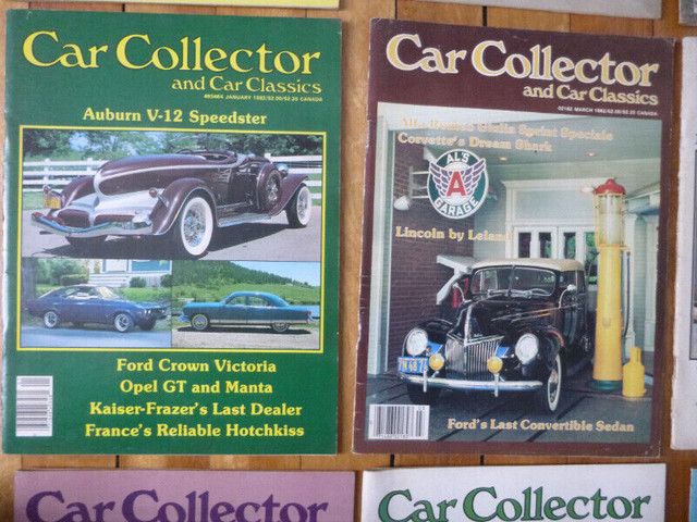 10 magazines Car Collector de 1980-82-84-85 dans Magazines  à Shawinigan - Image 3