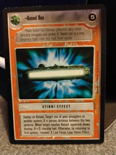 STAR WARS CCG - KESSEL RUN - MILLENNIUM FALCON - Pickup in Annapolis Royal or I can ship