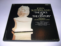 Joan Sutherland - The Voice of the Century LP  - Opéra classique