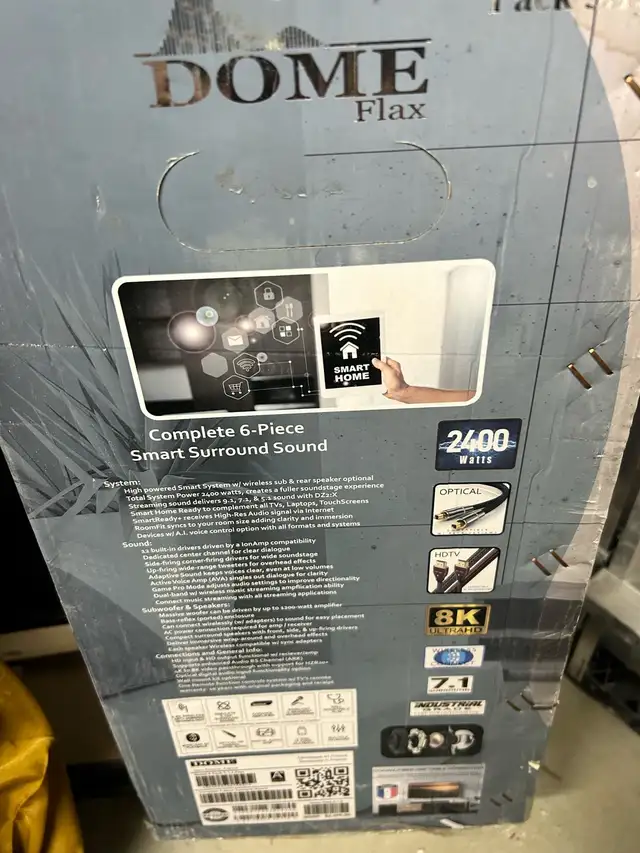 Dome Flax 5.1.2 in Stereo Systems & Home Theatre in Mississauga / Peel Region - Image 3