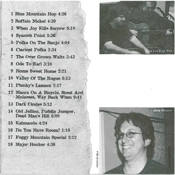 BELA FLECK CD - The Bluegrass Sessions 1997 in CDs, DVDs & Blu-ray in Kitchener / Waterloo - Image 3