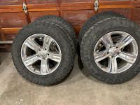 Ram 20x9 Sport Rims with tires