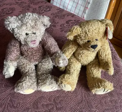 Two Vintage 1993 Ty Bears from The Attic Treasures Collection, View more