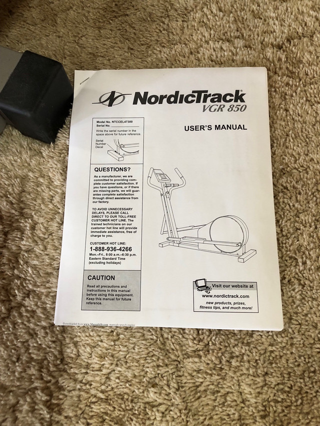 NordicTrack Elliptical Trainer in Exercise Equipment in Strathcona County - Image 4