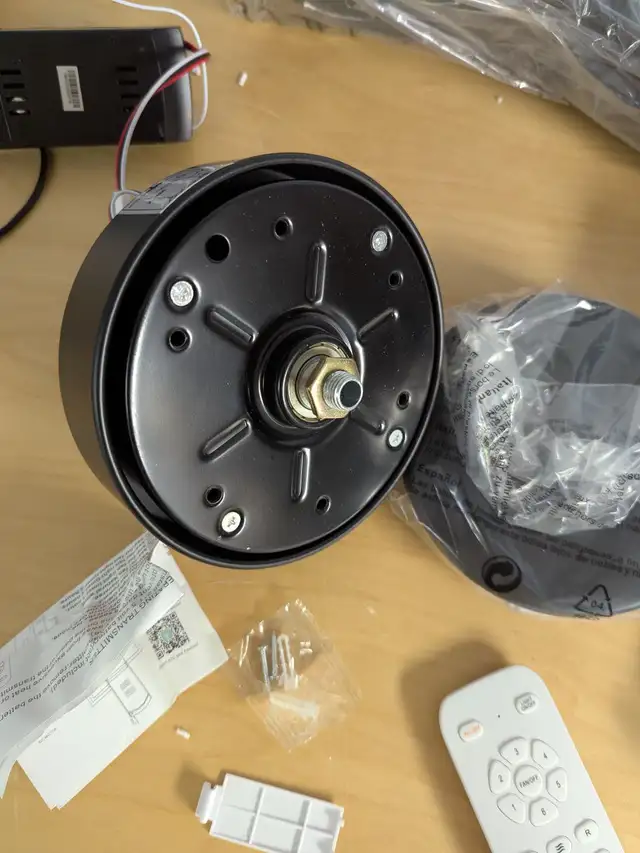 BvenuBigLite Ceiling Fan (No Light) - 52" 3 Blade Modern Black O in Indoor Lighting & Fans in Mississauga / Peel Region - Image 10