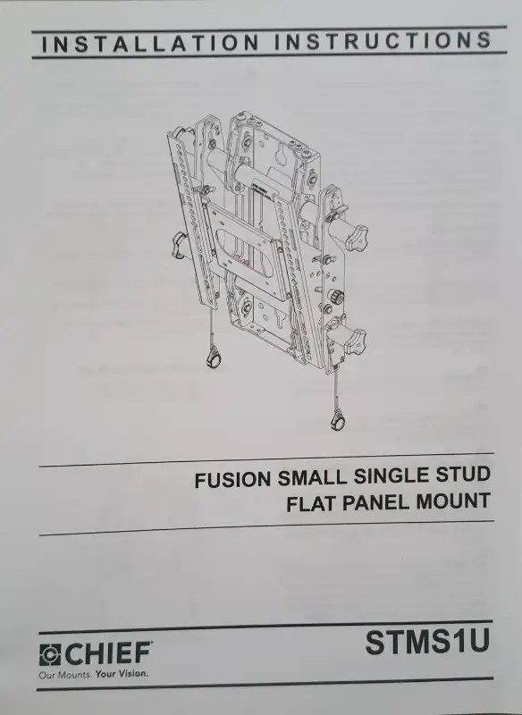 Chief STMS1U Tilt Wall Mount for 24 to 32 inch Displays in Video & TV Accessories in City of Toronto - Image 3
