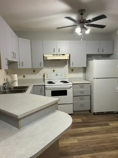 Spacious and Quiet 2 Bed 1 Bath in 12 plex on lower level is available May 1, 2026. Located in Embru...