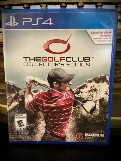 Je vends le jeu The Golf Club Collector's Edition pour PS4, en condition usagée. Ce jeu offre une ex...