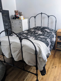 Charming Antique Iron Bed