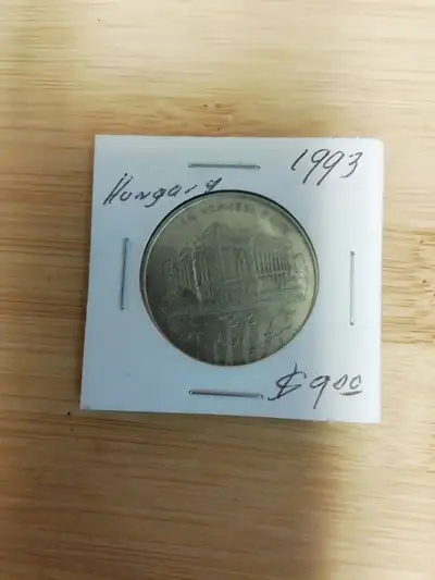 1993 Hungary Coin $9 The 1993 Hungary 10 Forint coin is a standard circulation coin. Here are some k...
