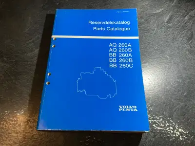 Volvo Penta Parts Catalogue Volvo Penta part number 7744020 Printed in 5/1987 Covers models: 1978 up...