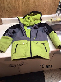 Manteau garçon 10 ans