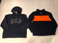 2 Sweaters, 1 GAP, size 5-6 and 7-8