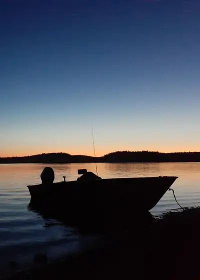 I have an aluminum fishing boat for sale. 40hp mercury 2stroke oil injected outboard. Has console co...