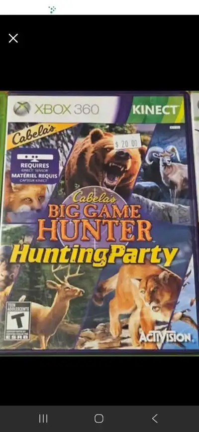 Xbox 360: Cabela's big game hunter hunting party , View more