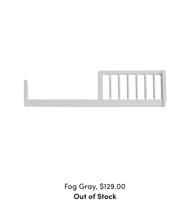 Crib by Jenny Lind with NEW Toddler Rail in Cribs in Mississauga / Peel Region - Image 6