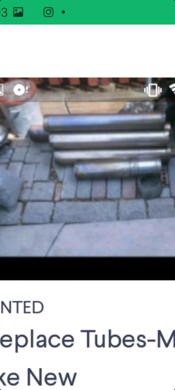 TUBES FOR FIREPLACE-USED LIKE NEW in Fireplace & Firewood in City of Montréal - Image 3