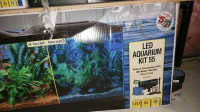 55 Gallon LED Marineland Aquarium Kit
