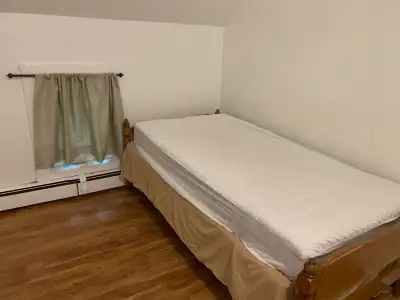 I am offering a room for rent that includes essential furnishings such as a bed, desk and dresser, m...