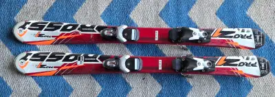 Rossignol Pro Z1 Junior Skis 100 - bindings -waxed and sharpened, View more