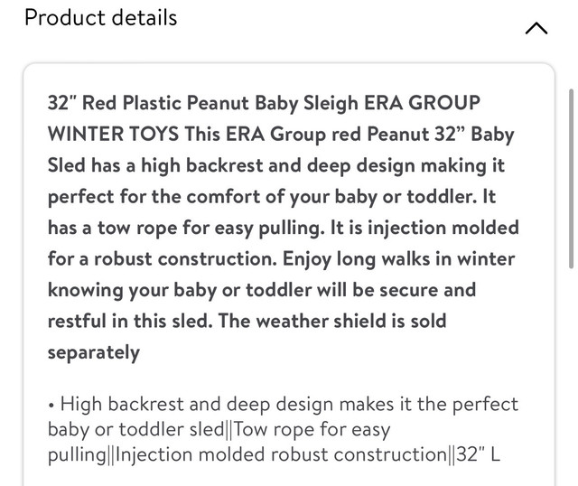 Sleigh Sled - Baby Toddler Kids Green - Made in Canada in Toys in St. Catharines - Image 4