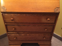 Antique secretary desk, early 1900s