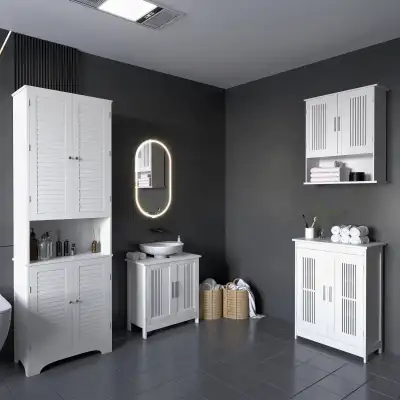 72" Tall Bathroom Storage Cabinet, Slim Bathroom Cabinet , View more