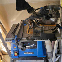 10" Mastercraft tablesaw and miter saw