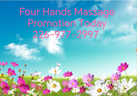 Four Hands Massage Promotion!