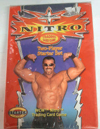 Deck de Jeu Nitro Wrestling 2000 Avec 80 Cartes Tapis Regle
