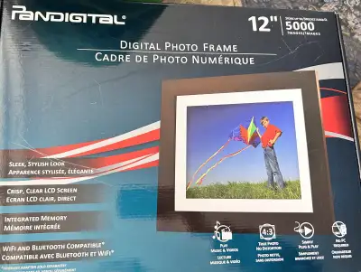 12 inch Pandigital photo Frame with remote, View more