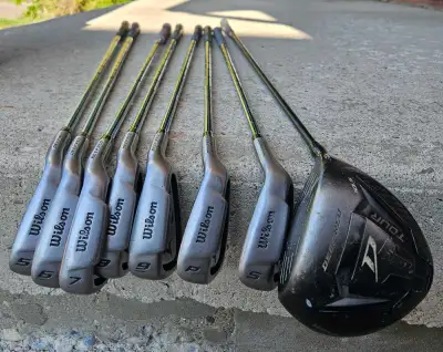 Wilson Deep Red Golf iron sets and Driver, View more