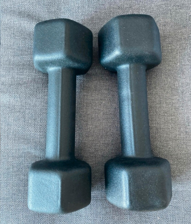 Poids haltère 10lbs Dumbbells dans Appareils d'exercice domestique  à Longueuil/Rive Sud - Image 2