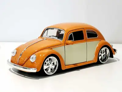 1959 Volkswagen Beetle Jada 1:24 scale diecast model, View more