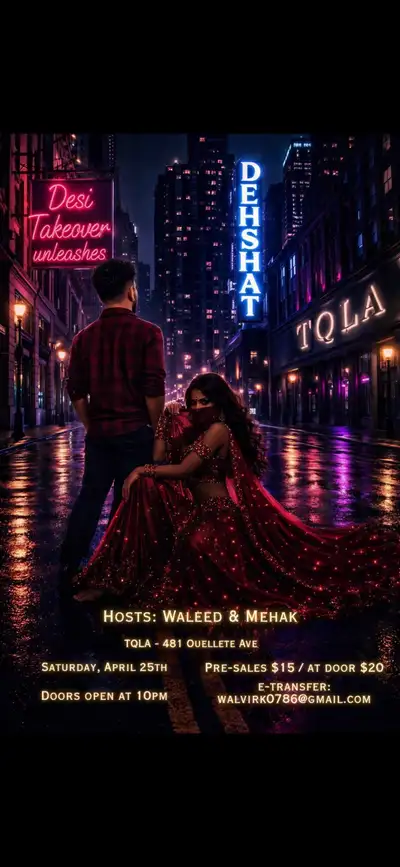 TQLA DESI TAKEOVER Saturday, April 25 @ TQLA, View more