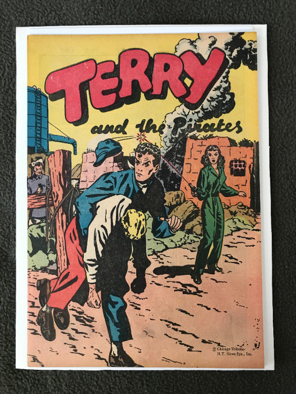 Terry and the Pirates 1938 Popped Wheat giveaway in Comics & Graphic Novels in Bedford