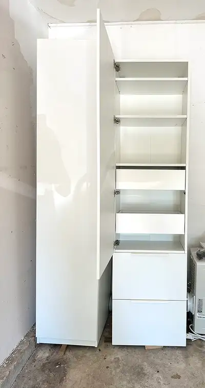 High Cabinet with 4 Drawers, View more