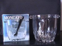 Moncayo Stainless Steel Ice Bucket from Italy