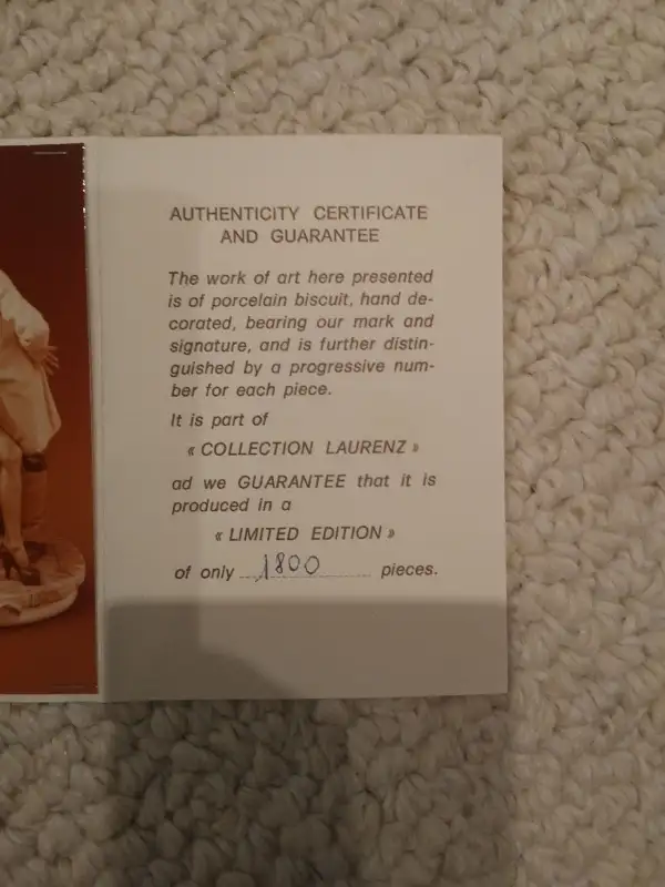 Capodimonte Enzo Arzenton: Risque doctor/patient in Arts & Collectibles in Markham / York Region - Image 7