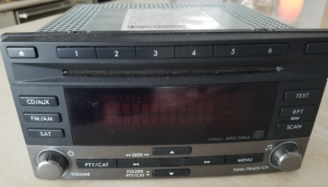 CD Radio Player Receiver OEM 2009-2013 Subaru 2Din dans Audio et GPS  à Ville de Montréal