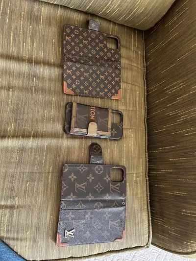 3 used iPhone 12/12Pro cases all for $12, View more