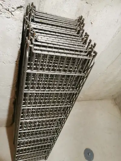 Heavy duty suspended shelving - each 10$, View more