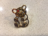 Avon Teddy Bear Lapel Pin