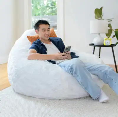 Oversized Plush Bean Bag Lounge Chair , View more