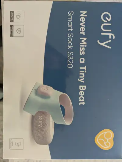 Eufy SmartSock monitor to add piece of mind in those early days. Never opened, we were gifted two. R...