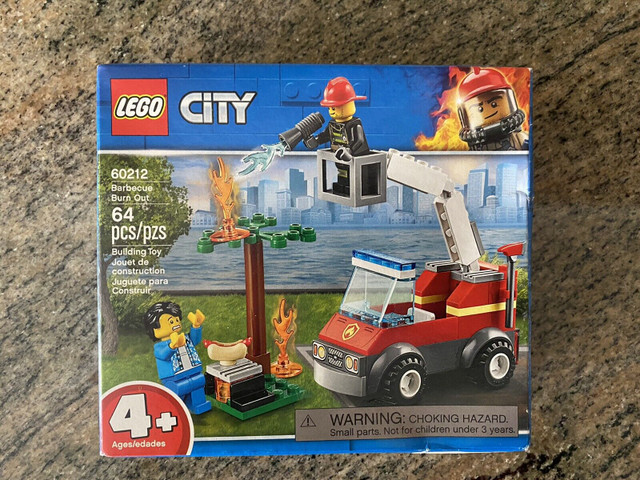 Lego Barbecue Burn Out City Fire Lego 60212 New in Sealed Box in Toys & Games in City of Toronto
