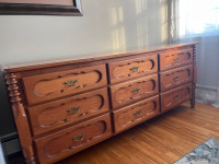 Bedroom dresser - 9 drawers