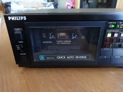 Philips FC567X BK01 fully logical 2x cassette tape deck for sale, View more